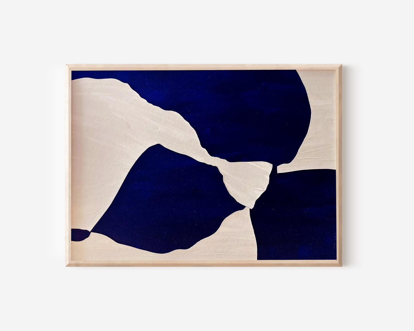 Dark blue shapes - Anna Mainz